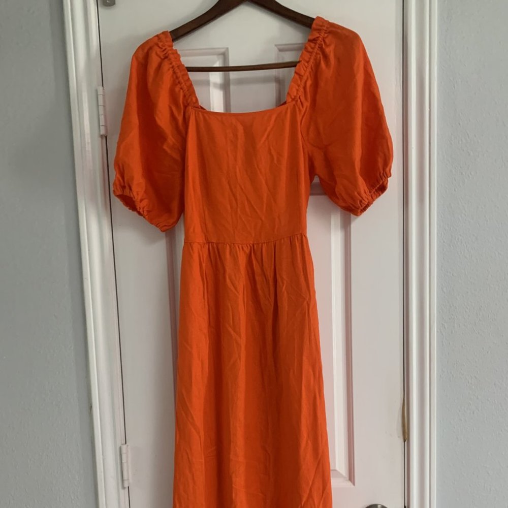Orange Dress